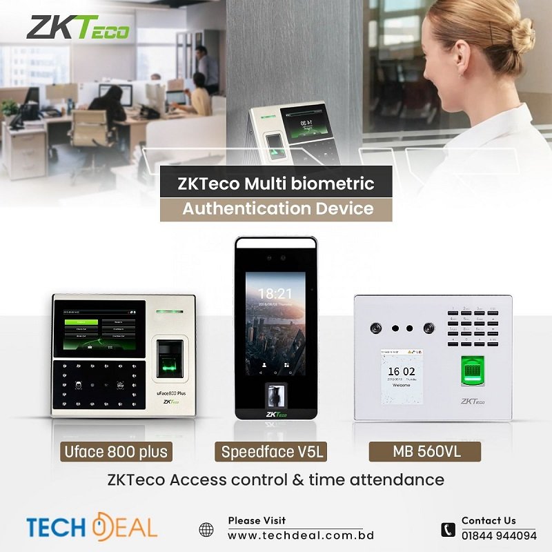 ZKTeco Face Recognition Device Price in BD